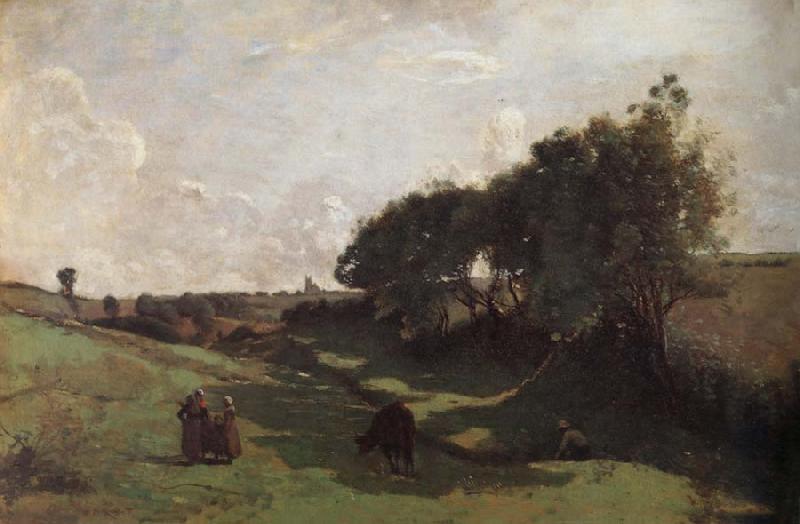 Corot Camille The vaguada oil painting image
